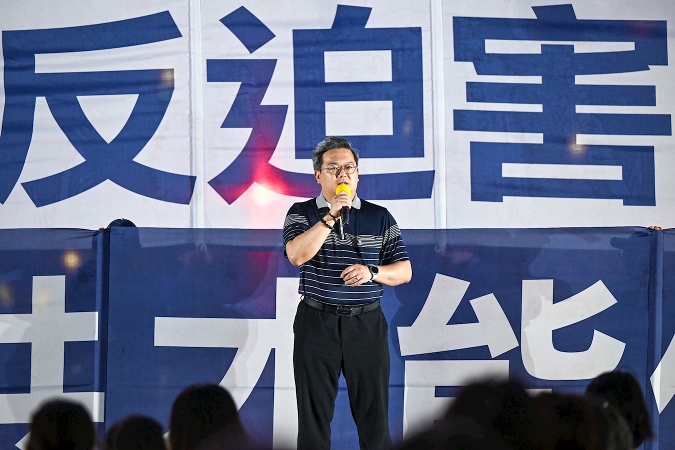 '图6:台湾律师陈怡伸表示,很难想象到底有多少法轮功学员遭到非法迫害。'