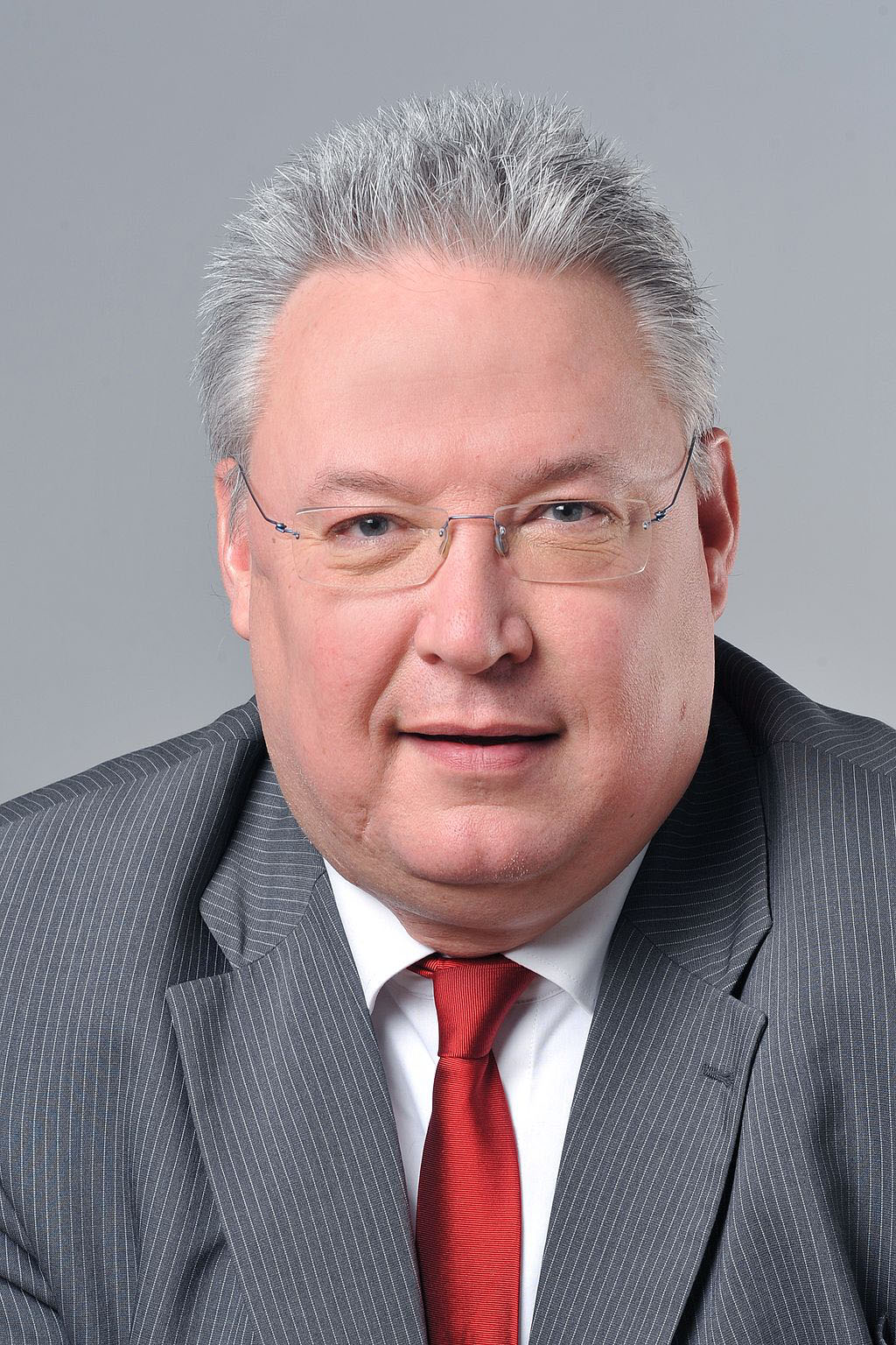 图2:北威州议员法兰克·伯纳先生(Frank Börner,SPD社民党)。