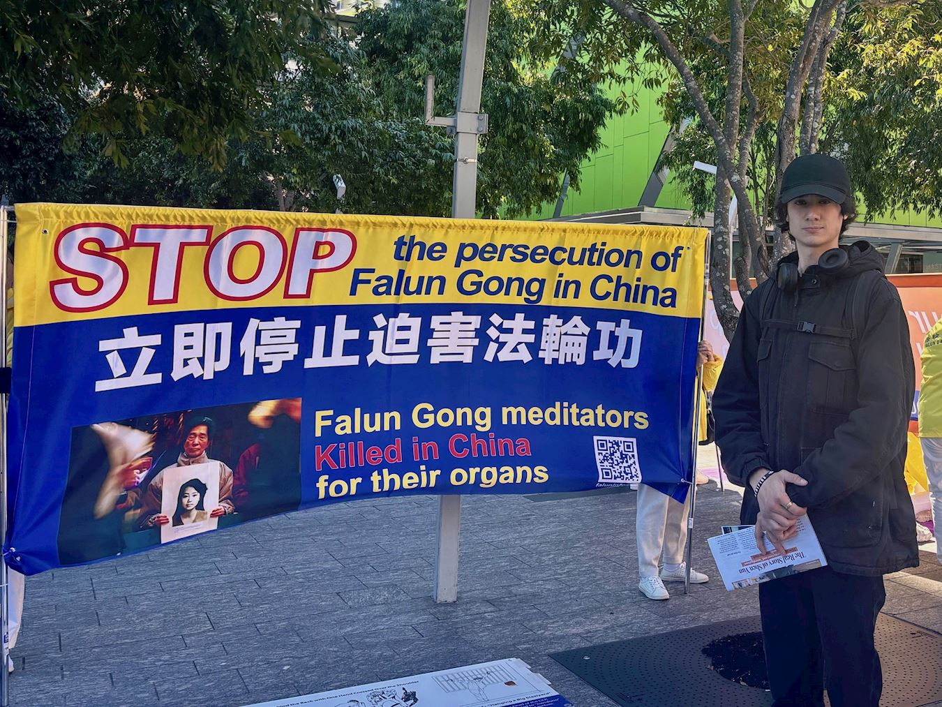 '图12:卡尔说:“中共的人权记录很糟糕,中共是当今世界的重大威胁,中共对澳洲的渗透令人担忧。”'