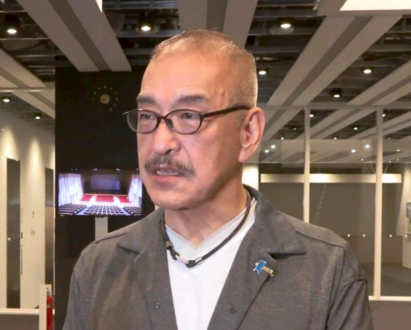 '图4:日本知名导演野伏翔先生'